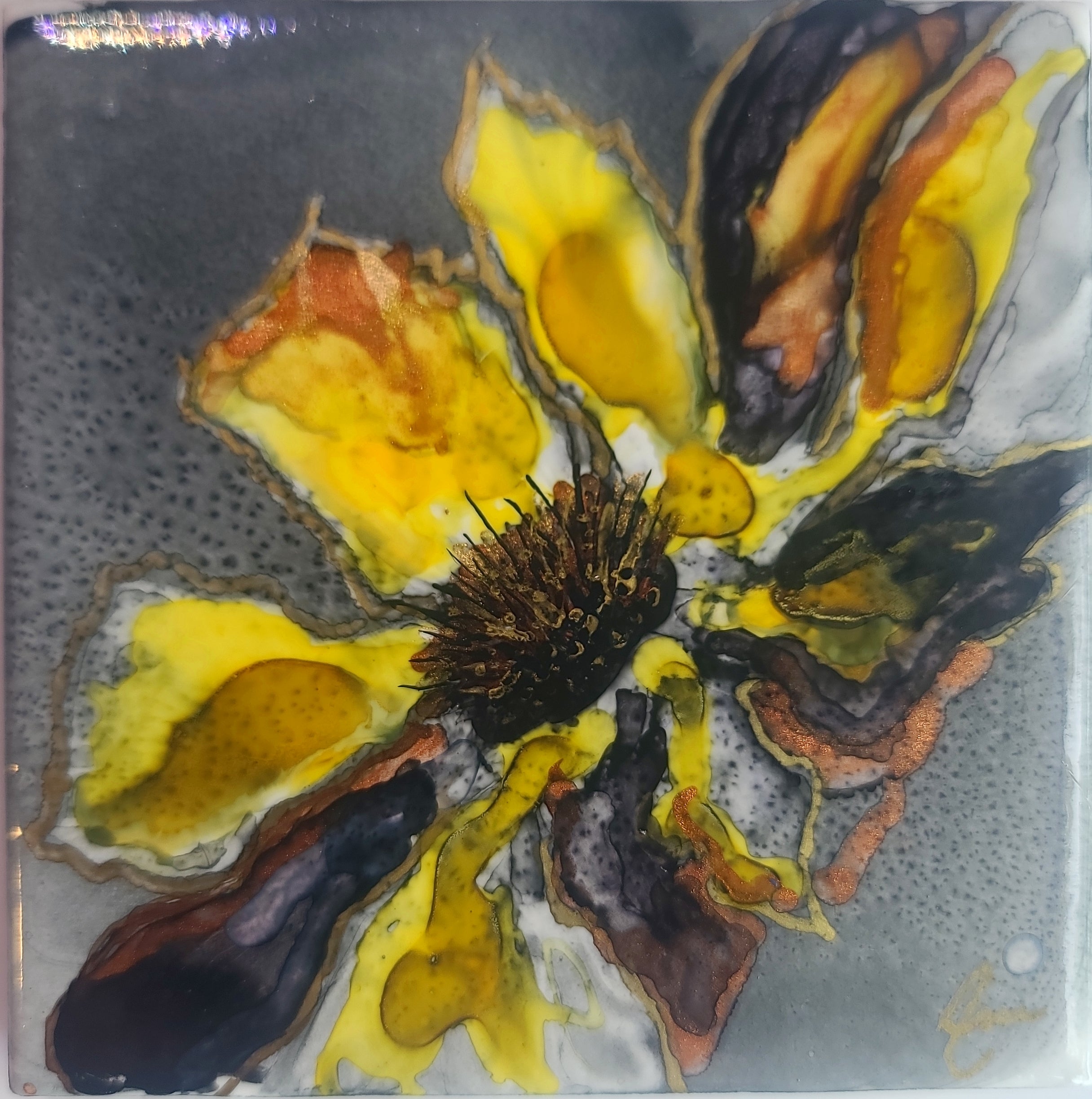 A Bloom in Smoke and Gold