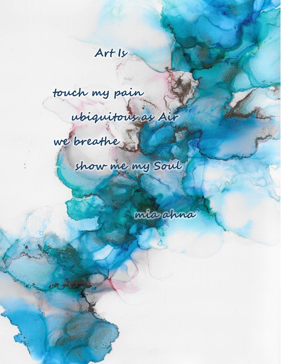 Breath of the Deep II — Echo Edition | Poetry Print (Copy)