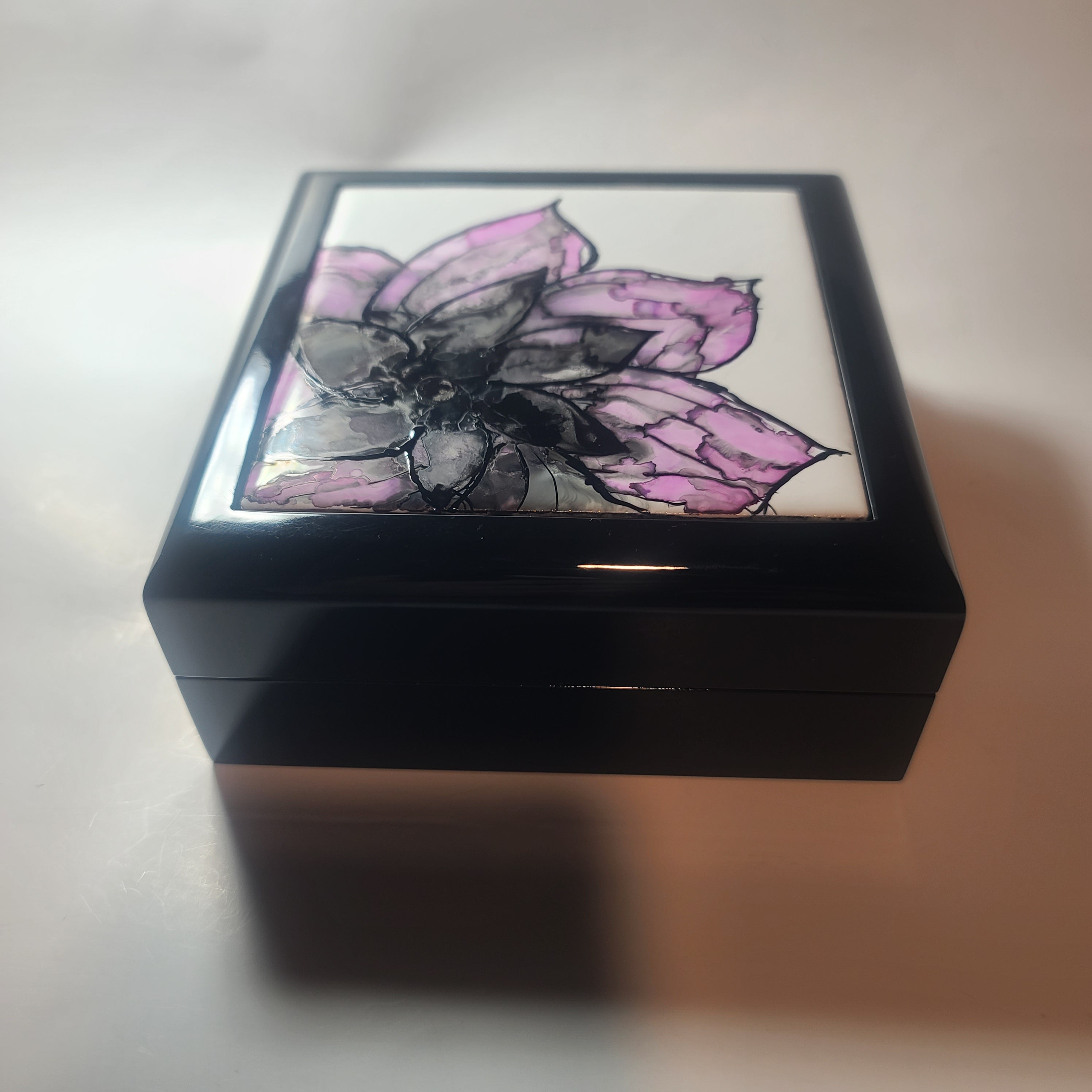 Shadowlace Blossom Jewelry Box